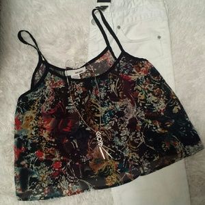 San Souci Cropped Cami sz M